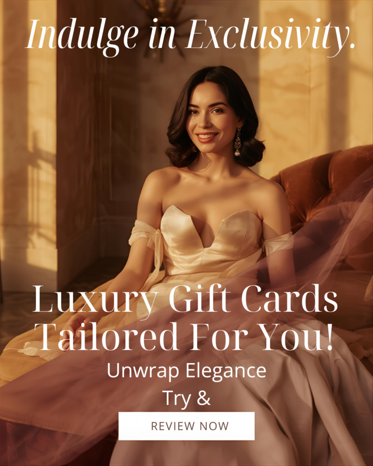 Brunette in Silk Gown on Chaise Lounge