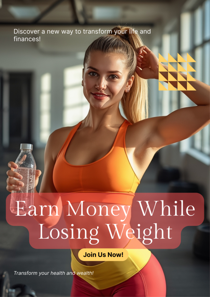 Poster Earn Money While Losing Weight